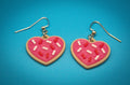 Cookie Heart Earrings - 3D-Printed Design